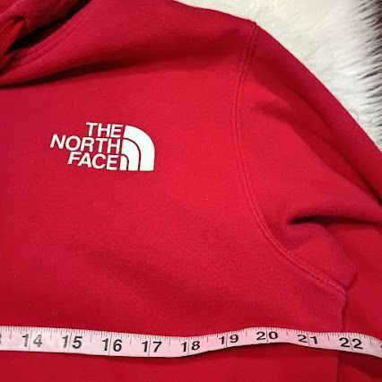 The North Face The North Face Mens Red Hoodie Sweatshirt Small "Never Stop Size US S / EU 44-46 / 1 - 7 Thumbnail