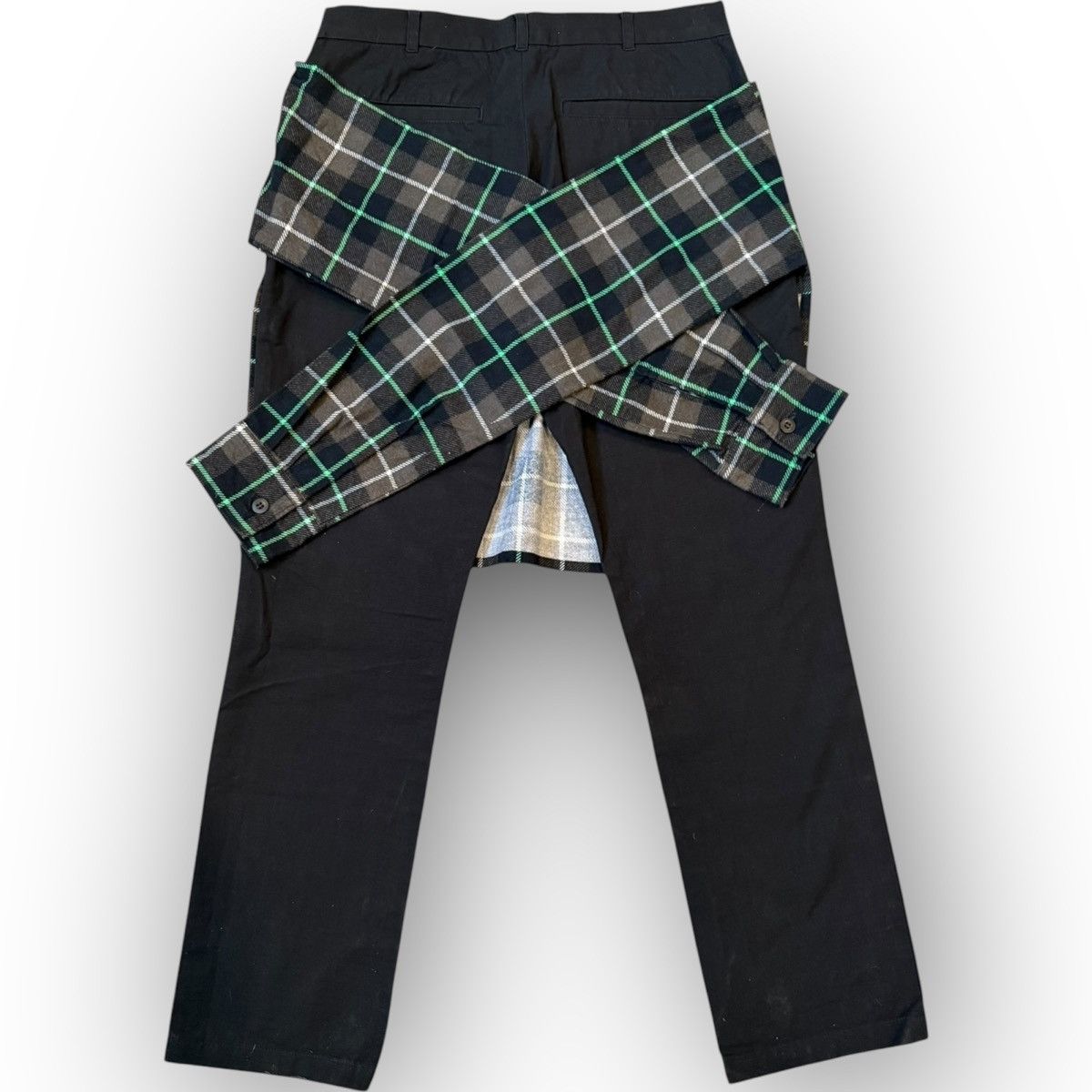 Undercover × Vintage Grail Undercover SS2001 Asymmetric Wrap Skirt Pants M Size 29" - 4 Thumbnail