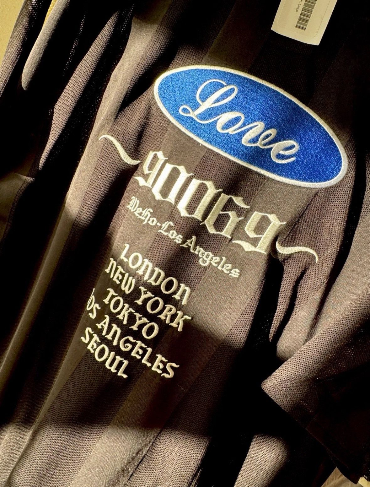 Palace New Large Palace Skateboards Love LA 90069 Black Jersey Size US L / EU 52-54 / 3 - 2 Thumbnail