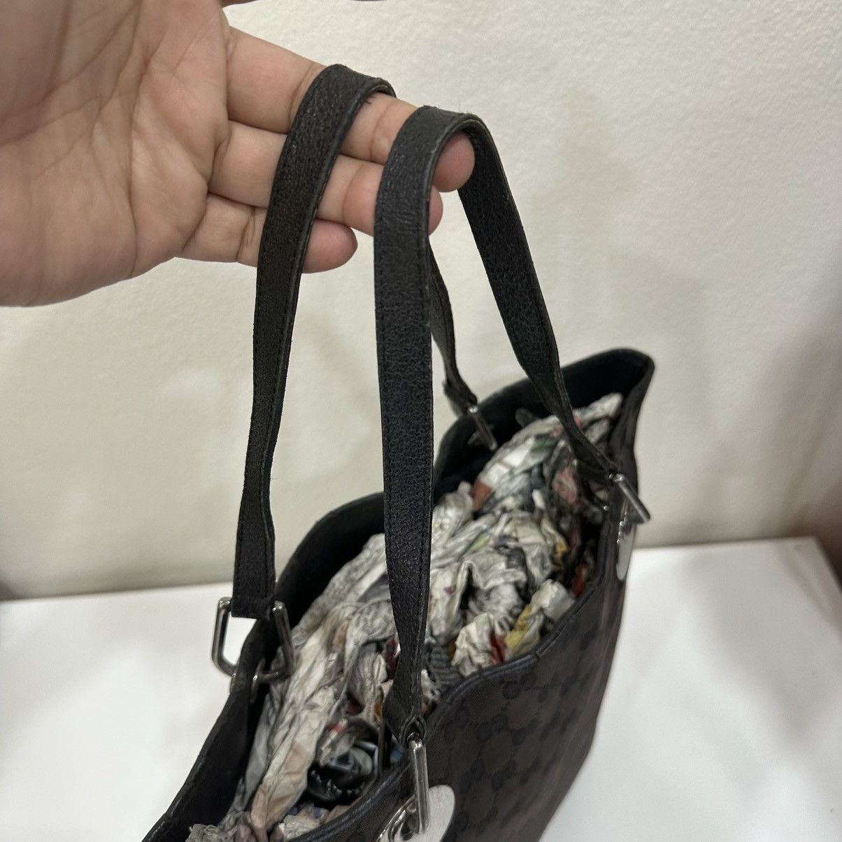 Gucci GUCCI GG CANVAS TOTE BAG 20 Size ONE SIZE - 11 Thumbnail
