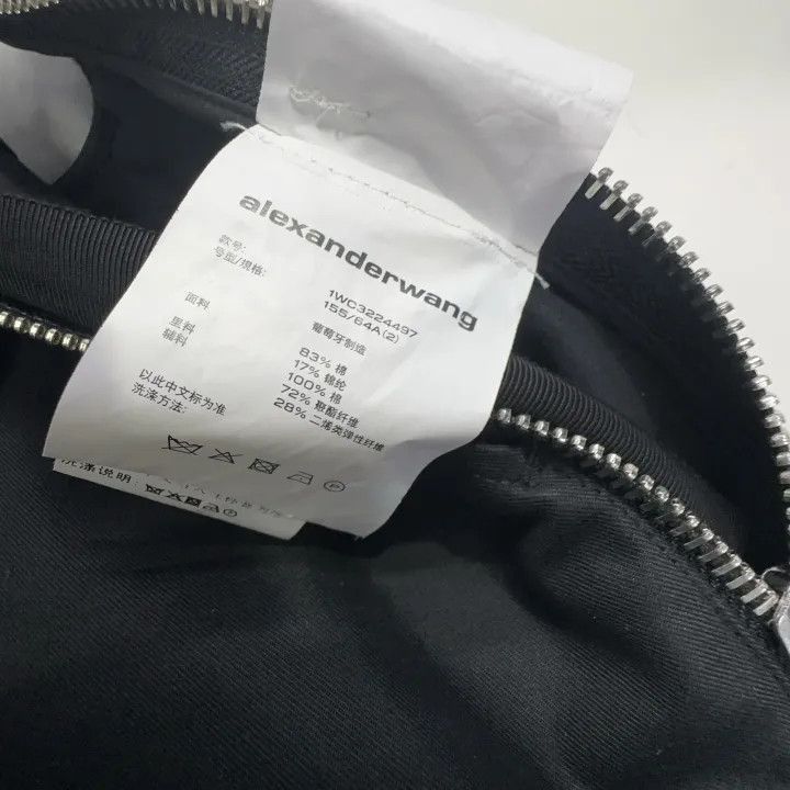 Alexander Wang Alexander Wang Black Wide-Leg Casual Pants - Size 22" - 5 Thumbnail