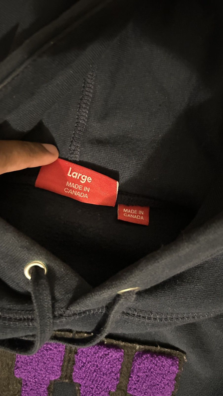 Supreme Supreme pullover hoodie Size US L / EU 52-54 / 3 - 4 Thumbnail