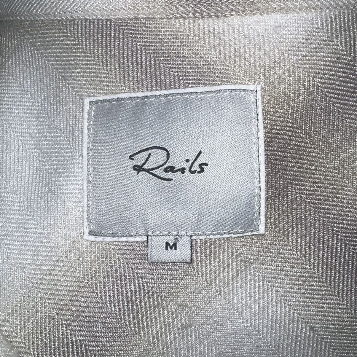 Rails Browse Hunter Dove Pearl shirt Size M / US 6-8 / IT 42-44 - 5 Thumbnail