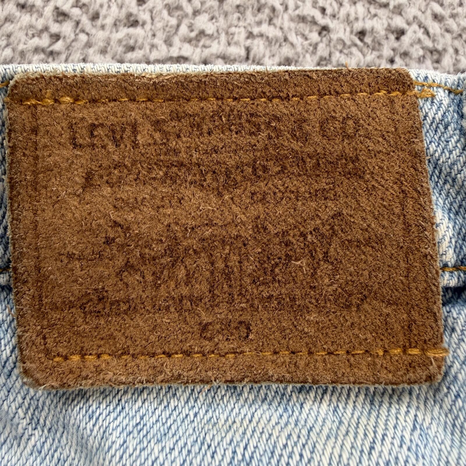 Levi's Vintage 90s Made USA Levis 540 Baggy Light Jeans 42 Relaxed Size US 42 / EU 58 - 5 Thumbnail