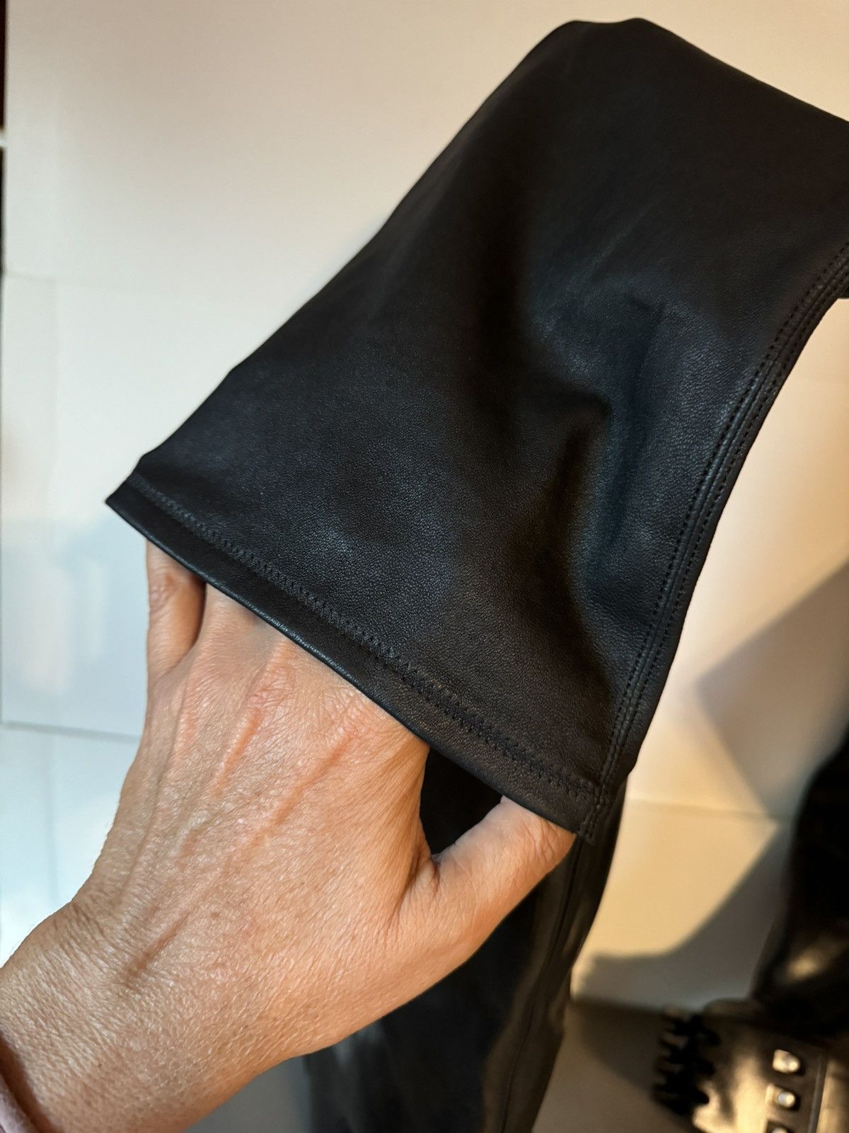 Rick Owens Rick Owens Thigh High Platform Boots OTK, Size 8/38 NWB Size US 8 / IT 38 - 6 Thumbnail