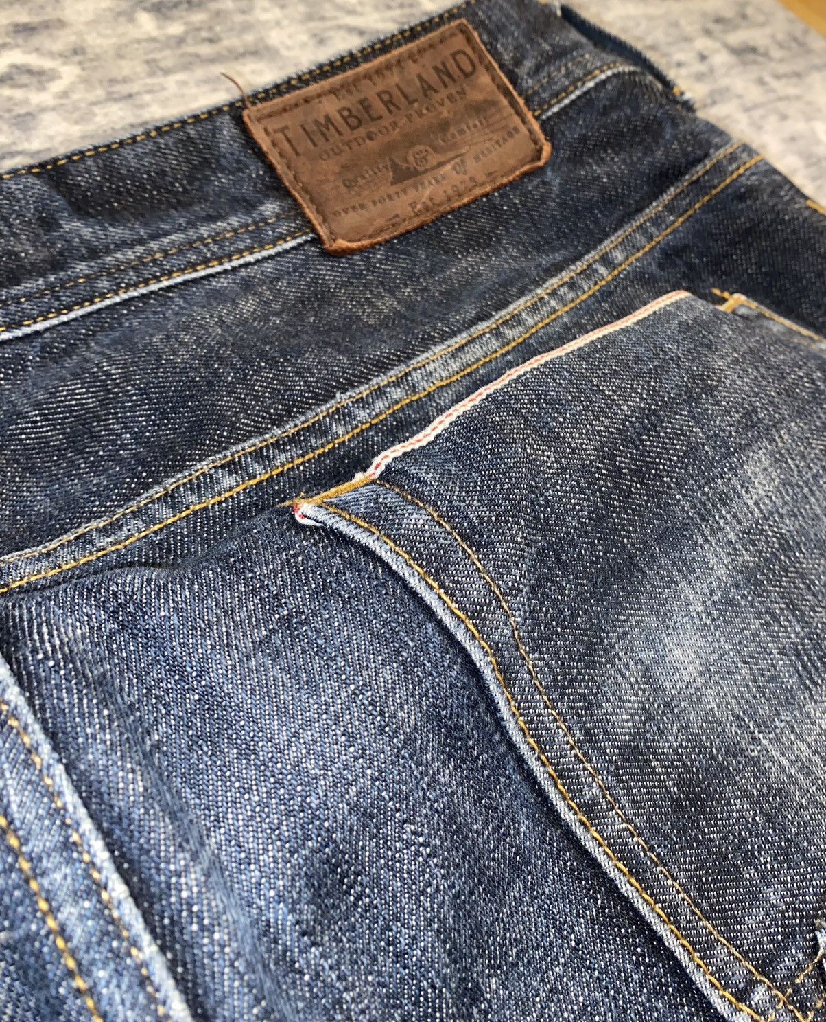 Timberland × Vintage Vinage Timberland Thompson Lake Jeans – 2000s Workwear Denim Size US 35 - 4 Thumbnail