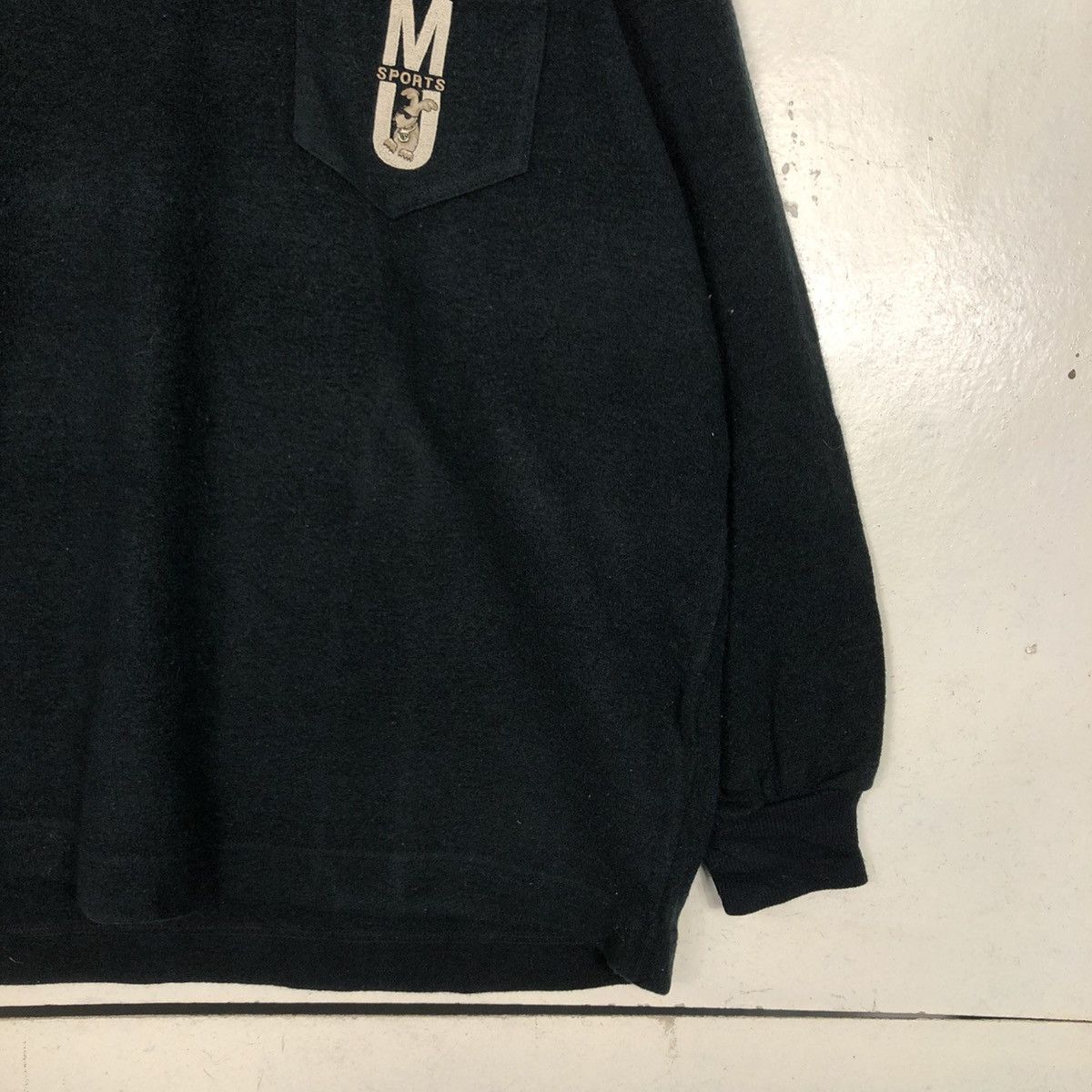 Issey Miyake 📌Vintage Sweatshirt Turtle Neck MU Sports Made in Japan Size US M / EU 48-50 / 2 - 7 Thumbnail