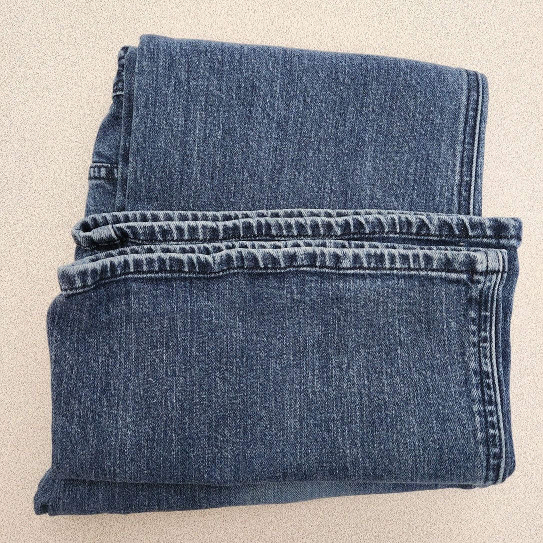 Other Lilu Blue Lightwashed Boot Cut Embroidered Jeans 15R Juniors Size 35" - 5 Thumbnail