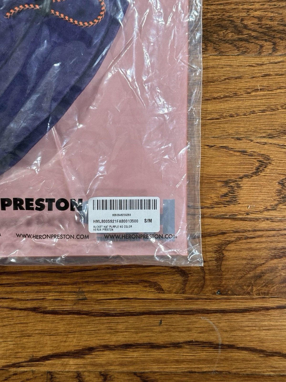 Heron Preston Heron Preston Purple Twill Bucket Hat Adult Unisex S/M NWT Size ONE SIZE - 11 Thumbnail