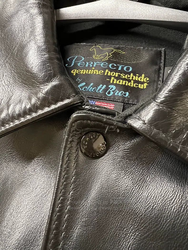 Schott Schott Leather coat horse skin Size US S / EU 44-46 / 1 - 4 Thumbnail