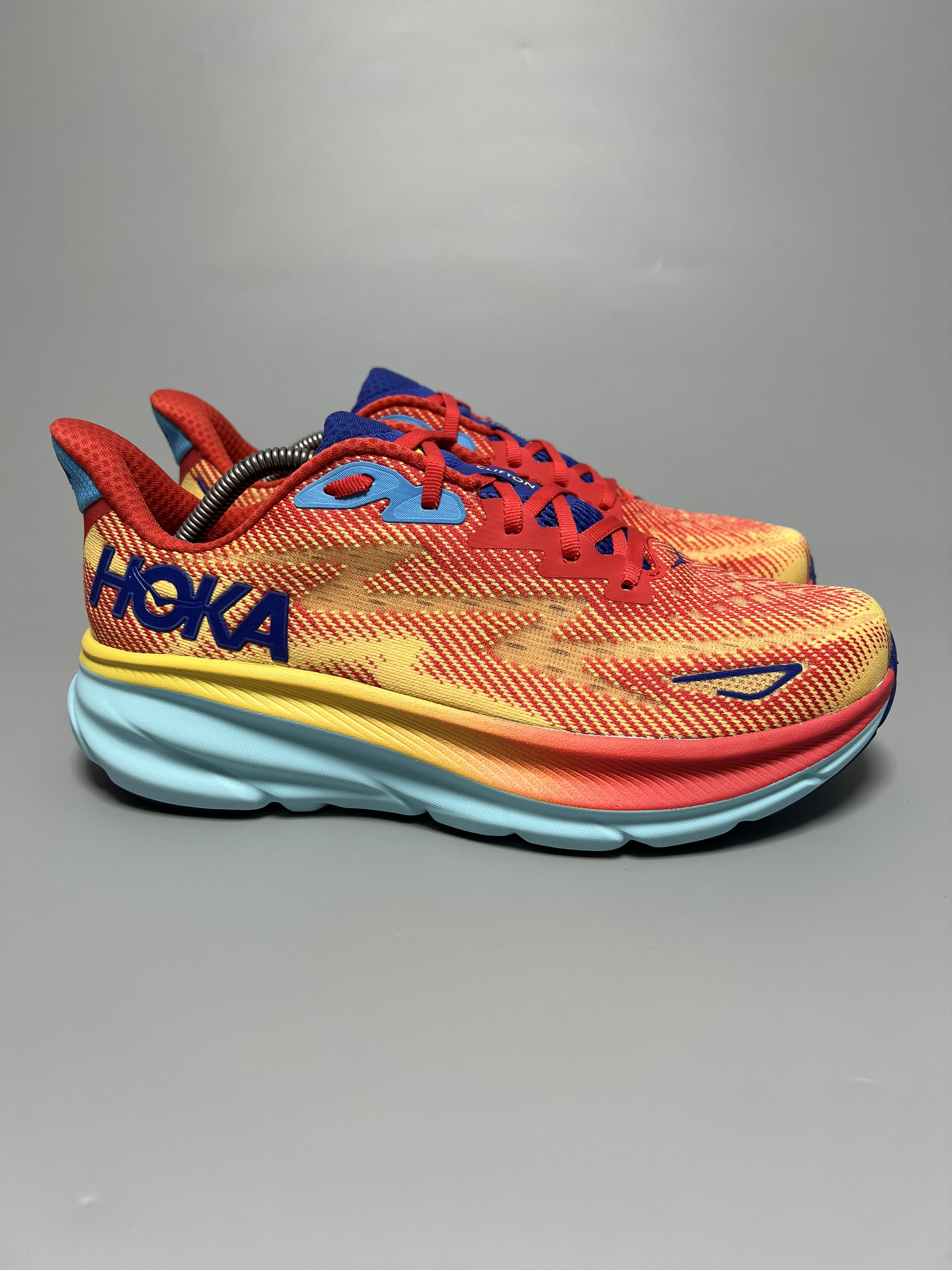 9D Hoka One One Clifton 9 Running Shoes Walking Gym, Men's