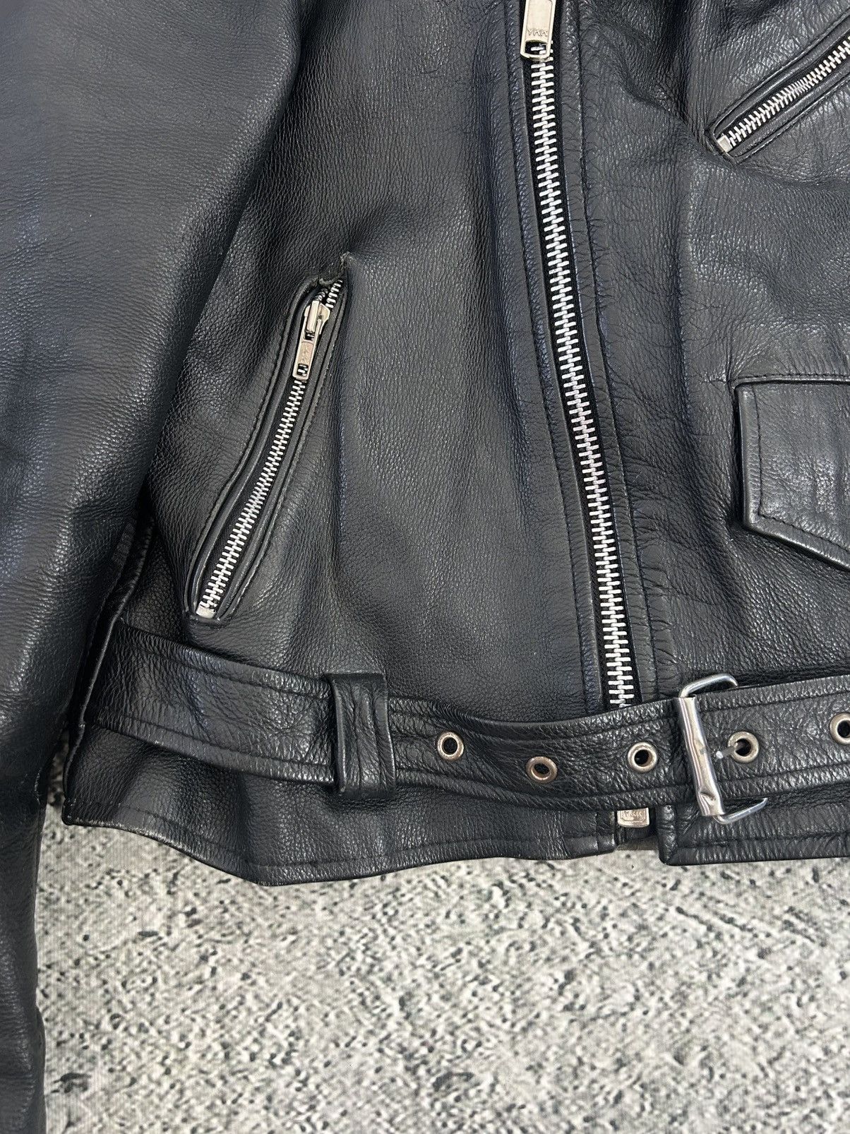 Leather Vintage Burton Leather Jacket Avant Garde Rare Brown Size US M / EU 48-50 / 2 - 4 Thumbnail