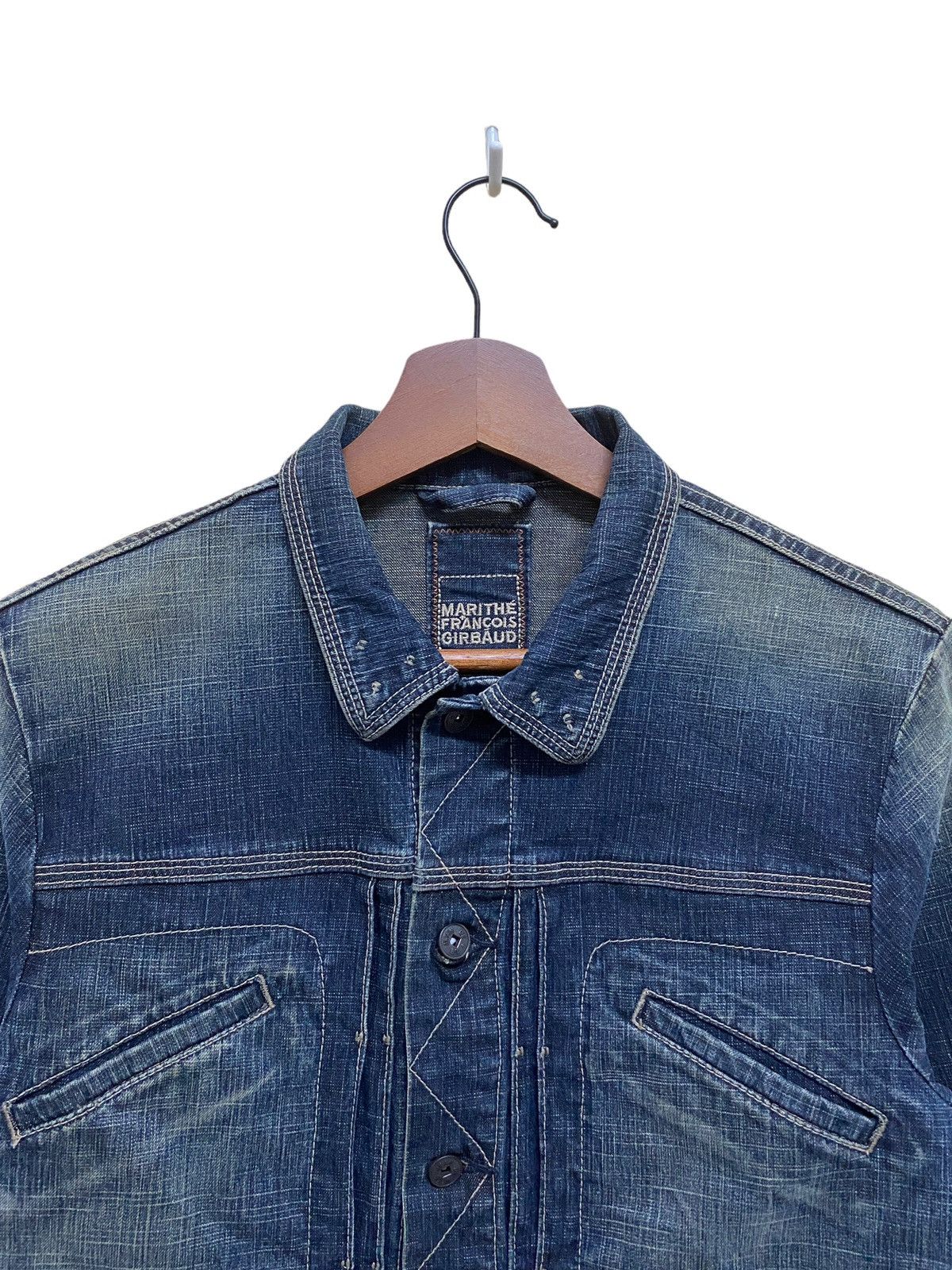Marithe + Francois Girbaud Vintage Brand Marithe Francois Girbaud Denim Jacket 1990s Size M / US 6-8 / IT 42-44 - 3 Thumbnail