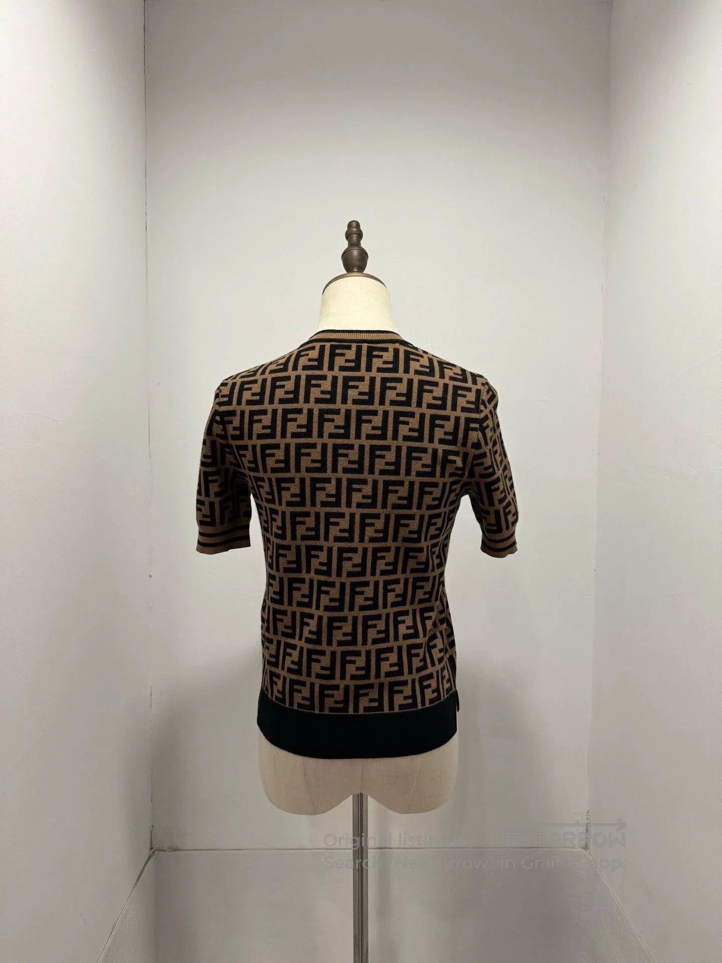 Fendi Fendi FF Monogram Knit Short Sleeve. Size US S / EU 44-46 / 1 - 2 Thumbnail