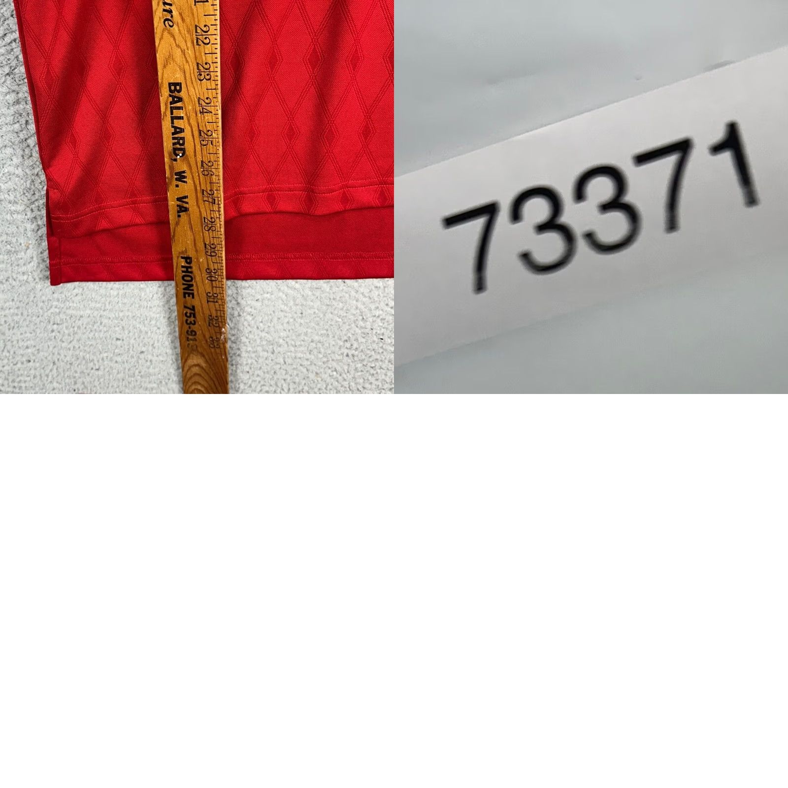 Adidas Adidas Climacool Mens Golf Polo Shirt Medium Red Geometric Athletic Rugby Size US M / EU 48-50 / 2 - 8 Thumbnail