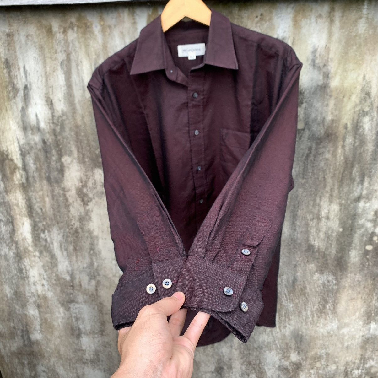Yves Saint Laurent YVESSAINTLAURENT YSL BUTTON UP SHIRT Size US XL / EU 56 / 4 - 7 Thumbnail