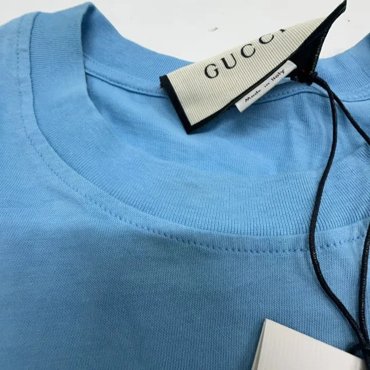 Gucci Gucci Classic Double G Logo T-Shirt for Women-2507 Size L / US 10 / IT 46 - 2 Thumbnail