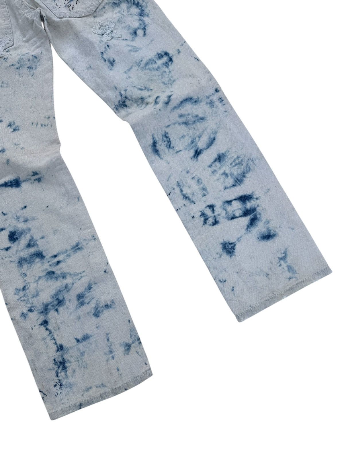 Hysteric Glamour BLUE MOON BLUE JEANS DISTRESSED STYLE JEANS Size 30" / US 8 / IT 44 - 9 Thumbnail