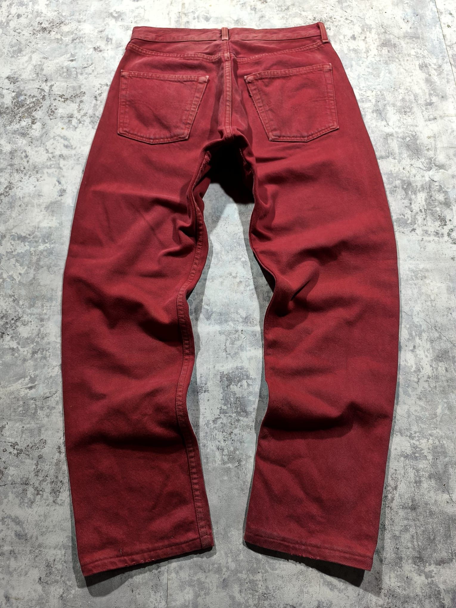 Levi's Vintage 1991 Made in france red 501 Size US 31 - 2 Thumbnail