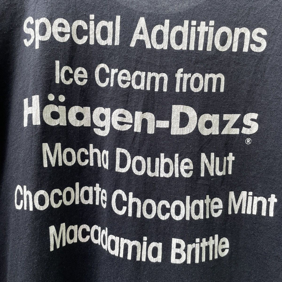 Vintage Vintage 80s Haagen Dazs Tuxedo Promo T-Shirt Single Stitch Size US M / EU 48-50 / 2 - 14 Thumbnail