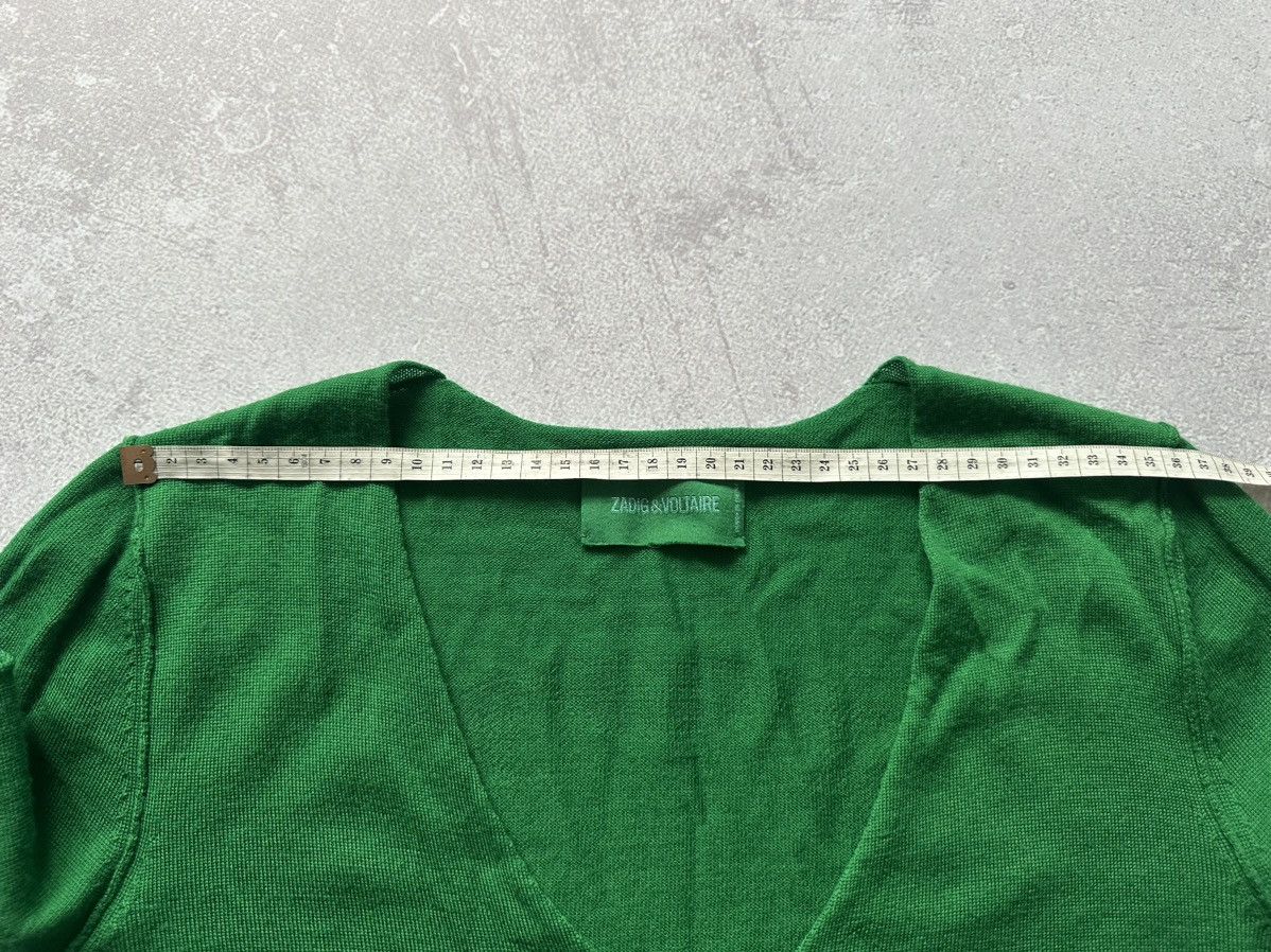 Vintage × Zadig & Voltaire Zadig&Voltaire long sleeve one size green vintage Size ONE SIZE - 11 Thumbnail