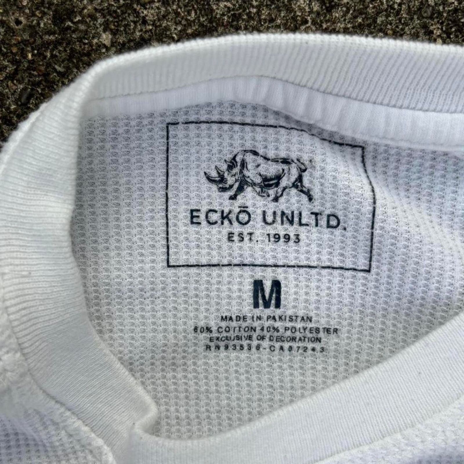 Ecko Unltd. Vintage Ecko Untld Y2K White Thermal Size US M / EU 48-50 / 2 - 5 Thumbnail