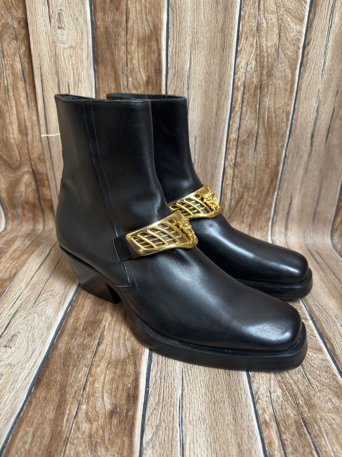 Versace 🔥🔥fw14 Western cowboy boots Size US 7.5 / EU 40-41 - 1 Thumbnail
