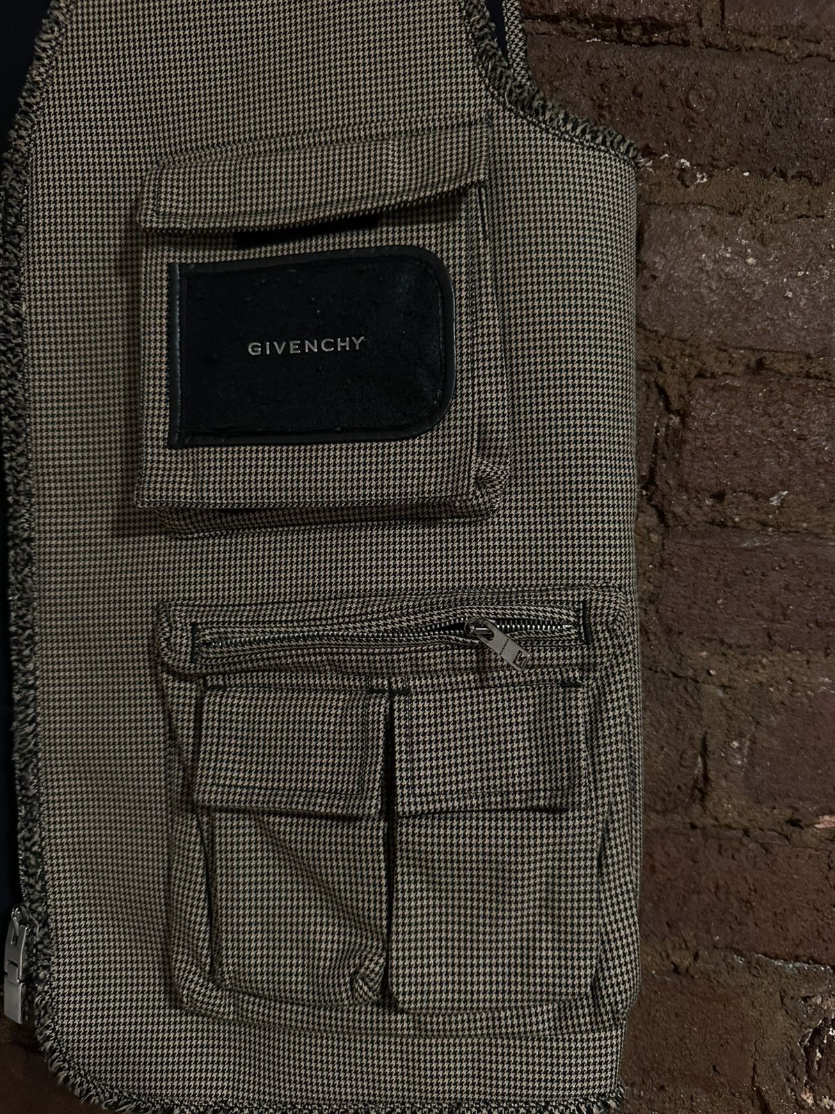 Givenchy Houndstooth Givenchy Vest Size US S / EU 44-46 / 1 - 2 Thumbnail