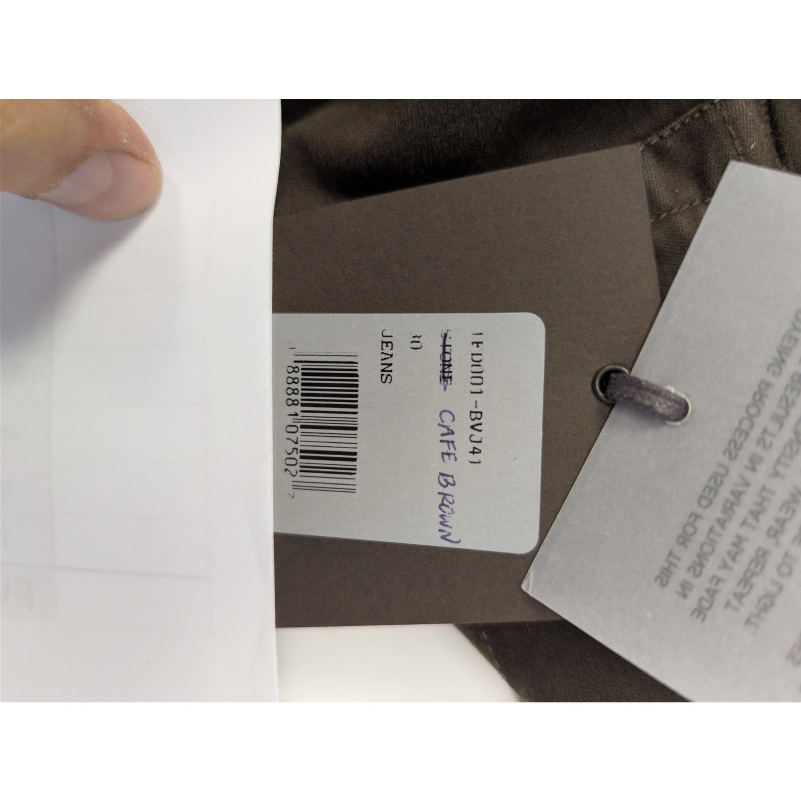 Tom Ford o1rshd1 Slim Fit Denim Jeans in Cafe Brown 30 Size US 30 / EU 46 - 21 Thumbnail