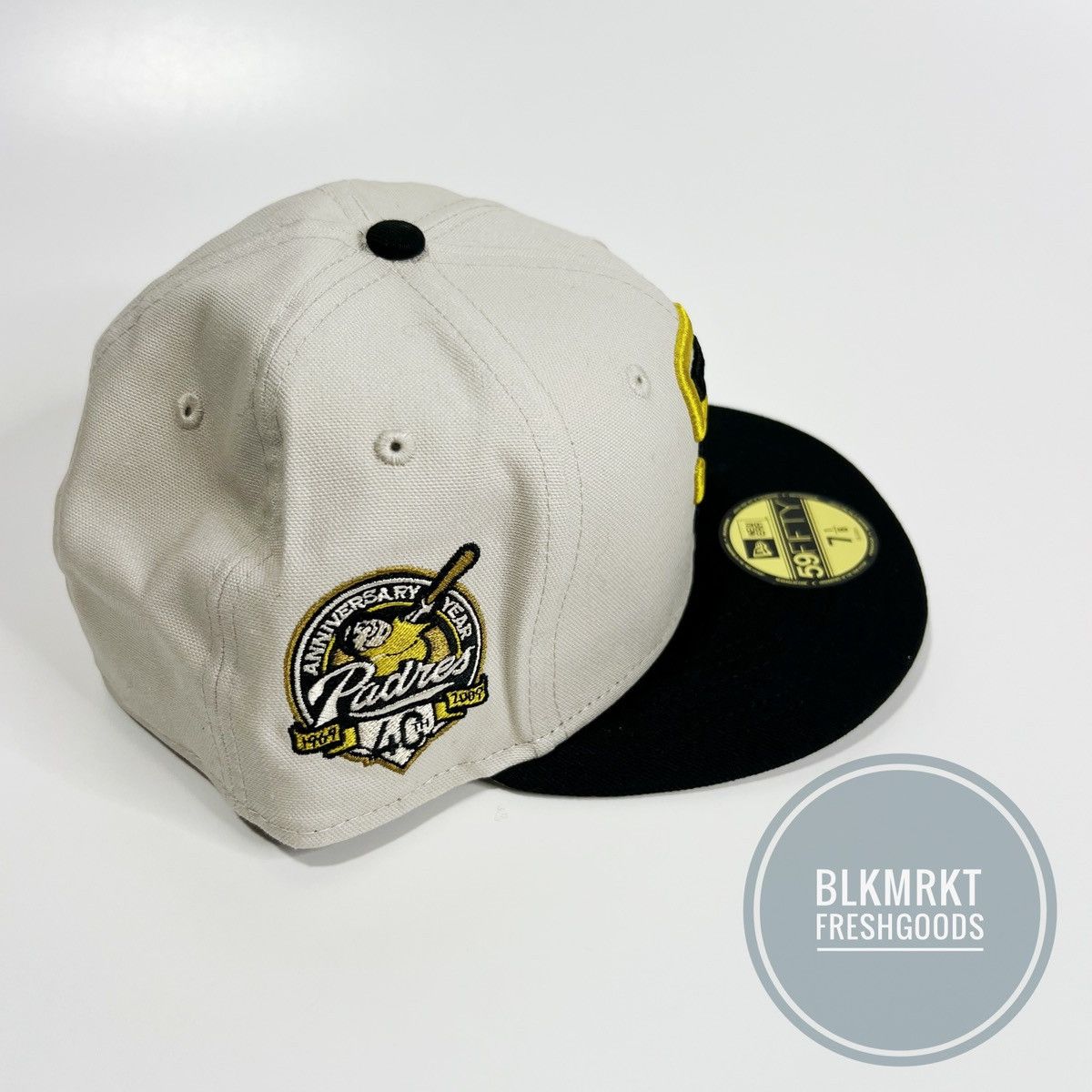 New Era New Era 59Fifty San Diego Padres Fitted Hat Side Patch 7 1/8 Size ONE SIZE - 2 Thumbnail