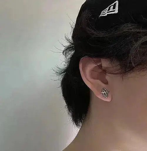 Jewelry Hirayama x Kita 🔥925 silver vintage star stud earrings Size ONE SIZE - 6 Thumbnail