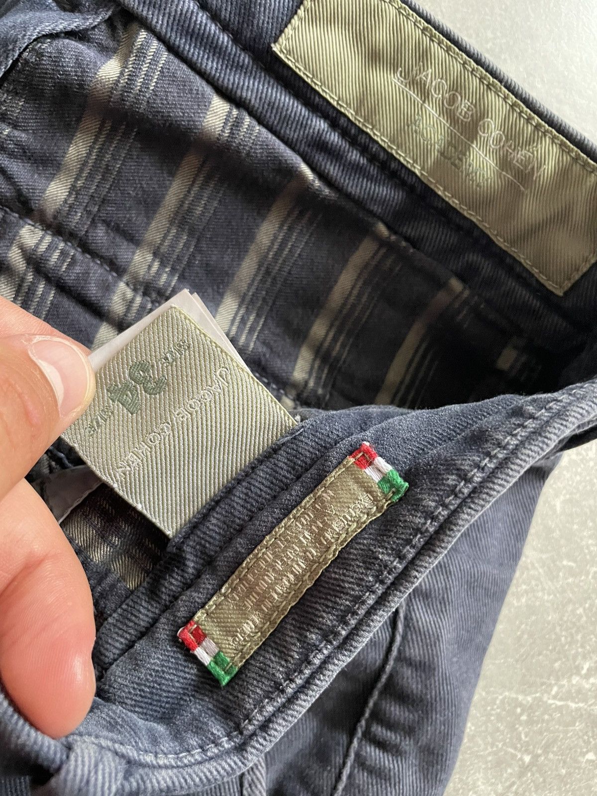 Jacob Cohen Jacob Cohen Academy Lead Comfort Vintage Chino Pants joggers Size US 34 / EU 50 - 2 Thumbnail