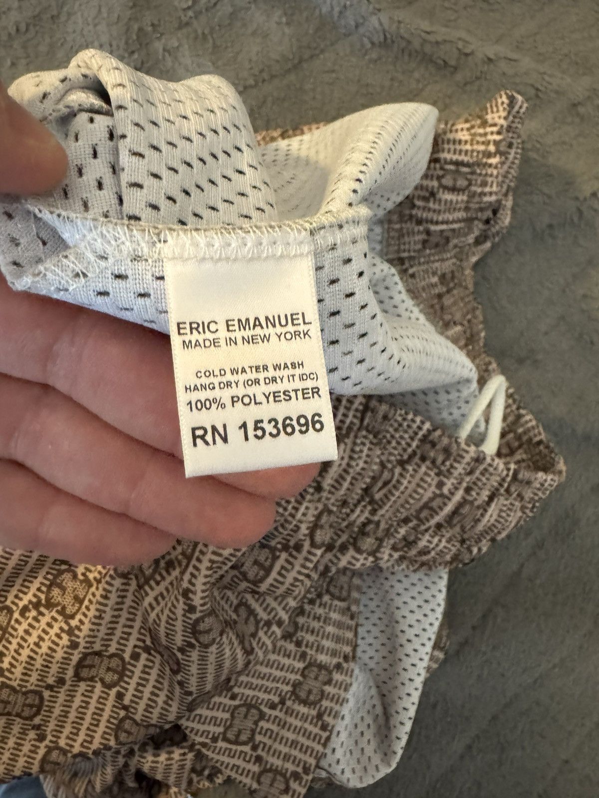 Eric Emanuel Eric Emanuel EE Print Baggy Shorts Size US 40 / EU 56 - 6 Thumbnail