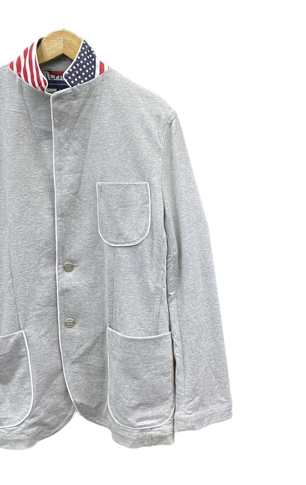 Tommy Hilfiger Vtg Tommy Hilfiger Button Cardigan (M) Size US L / EU 52-54 / 3 - 7 Thumbnail