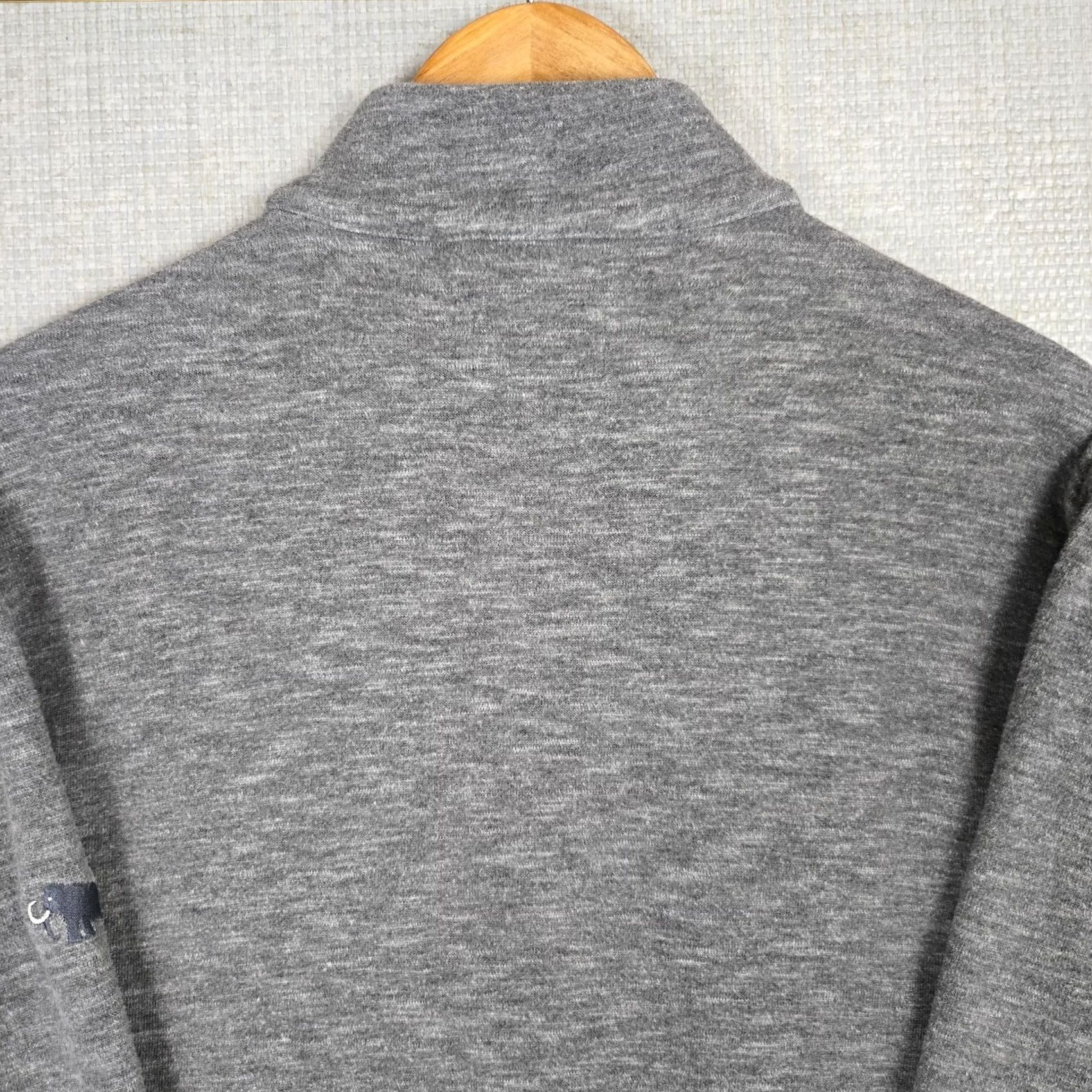 Vintage Linksoul Mens Full Zip Jacket Sweatshirt/Cotton Blend Outdoor Golf Casual Full Zip Front Pockets Gray M/LinK Soul Mammoth Dunes Sand Valley Wisconsin Size US M / EU 48-50 / 2 - 6 Thumbnail