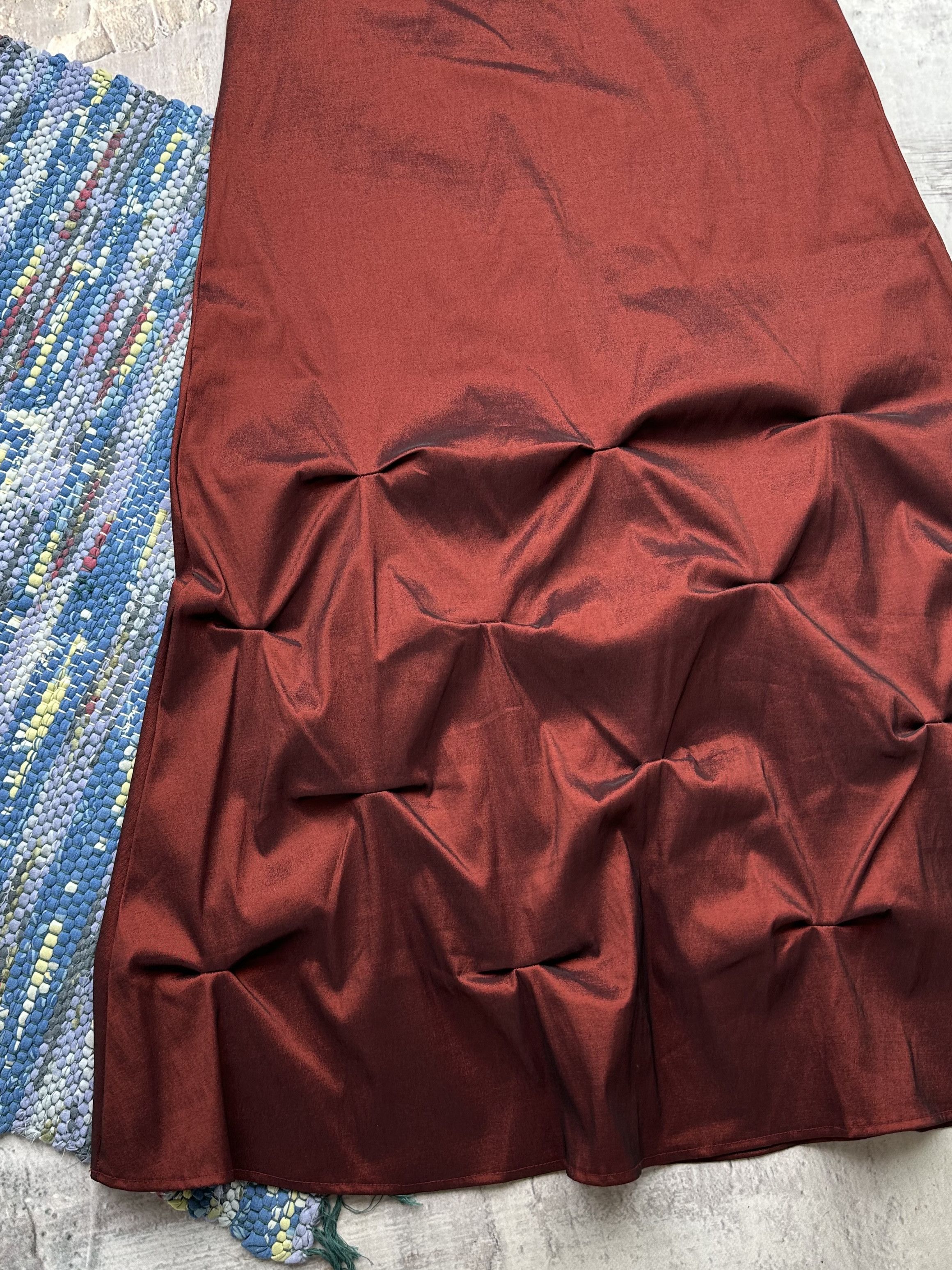 Vintage Vintage Flared Amazing Maxi Skirt A409(237) Size 27" / US 4 / IT 40 - 7 Thumbnail