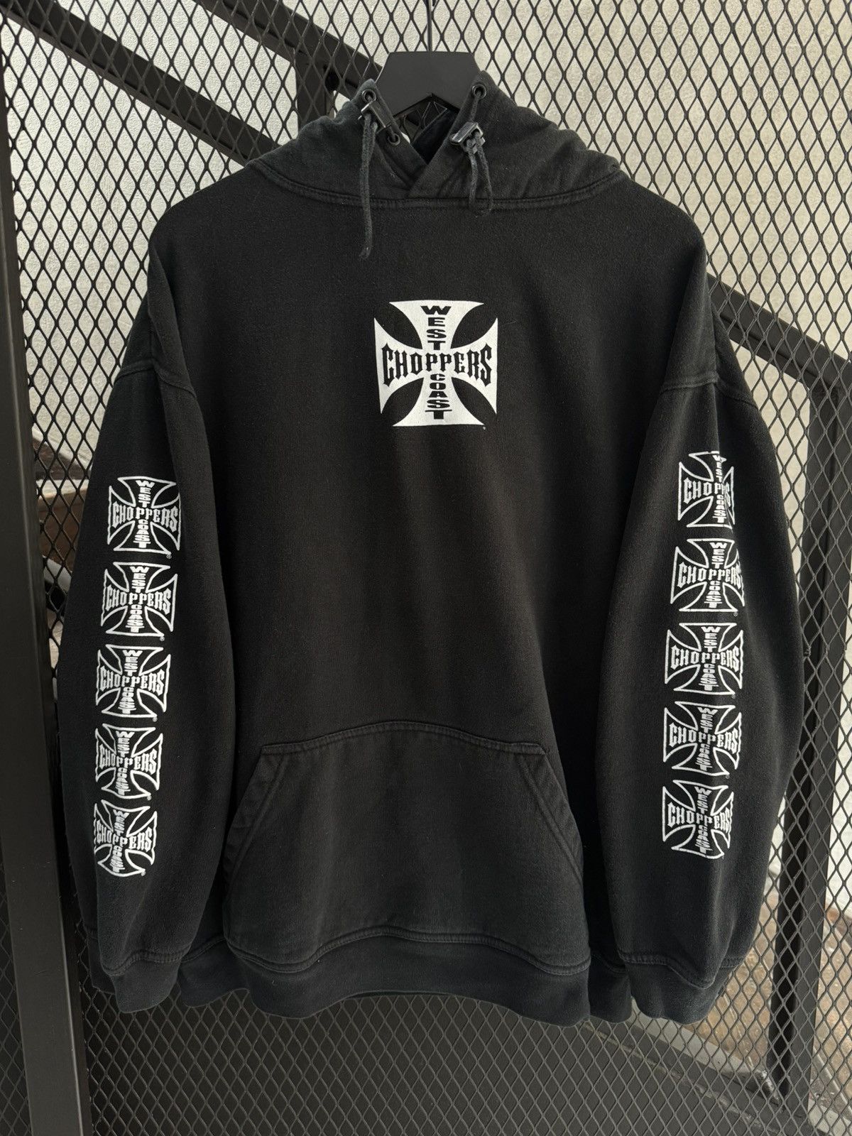 West Coast Choppers Vintage 1990s West Coast Choppers Hoodie OG Size US L / EU 52-54 / 3 - 2 Thumbnail