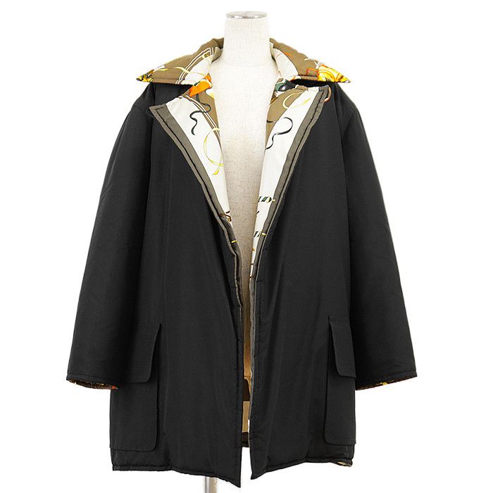 Hermes Hermes Hermès LE CARNAVAL DE VENISE38 Silk Padded Coat Textile Outerwear DUTY FREE for USA Size ONE SIZE - 1 Thumbnail