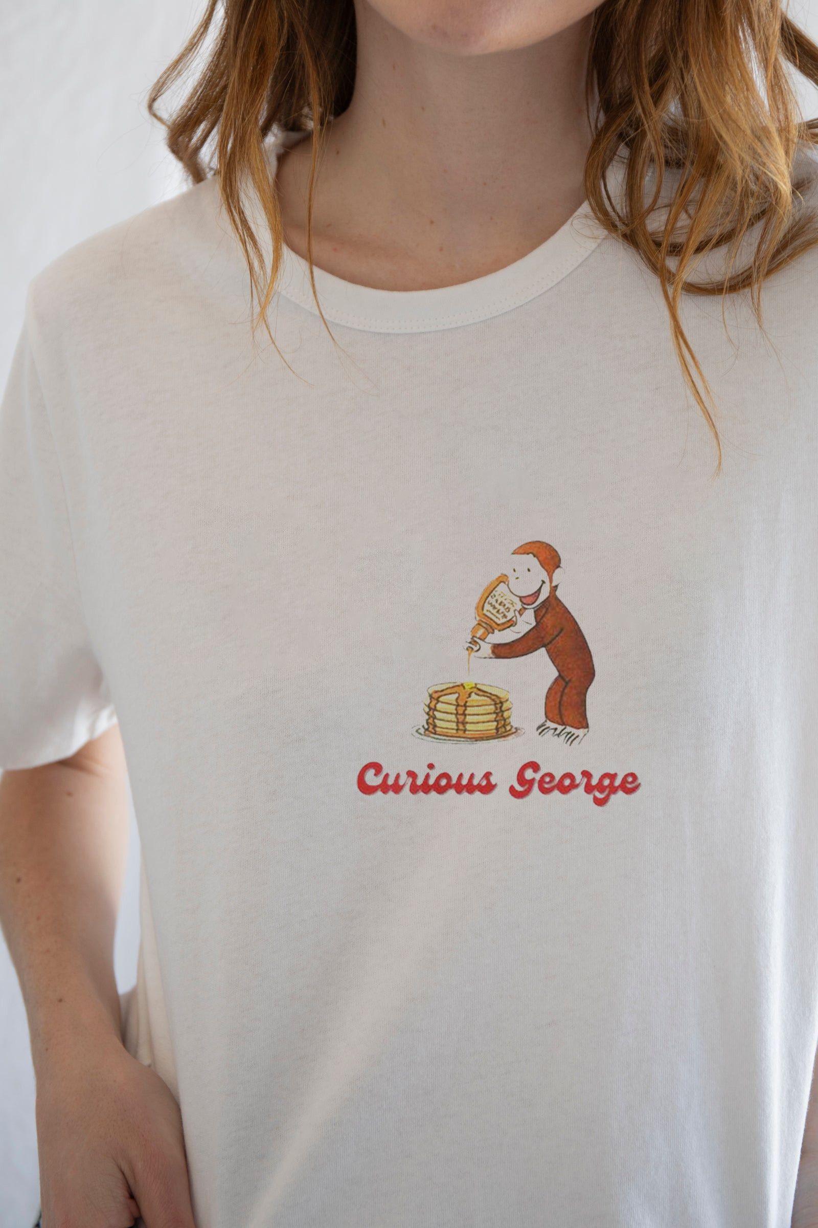 Designer × Vintage Curious George “Good Morning Pancakes” Tee Size M / US 6-8 / IT 42-44 - 4 Thumbnail