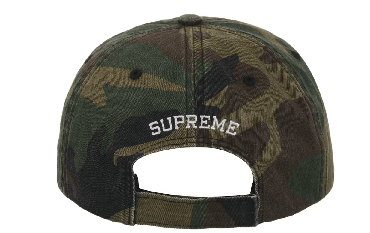 Supreme Supreme Embroidered Money Logo 6 Panel Hat Camo Adjustable Size ONE SIZE - 3 Thumbnail