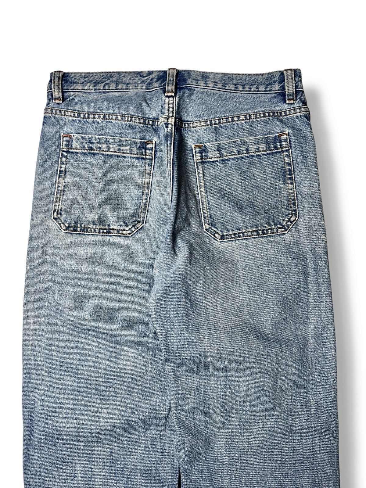 A.P.C. APC Jeans Martin Washed Indigo Straight Leg Denim Size US 29 - 7 Thumbnail
