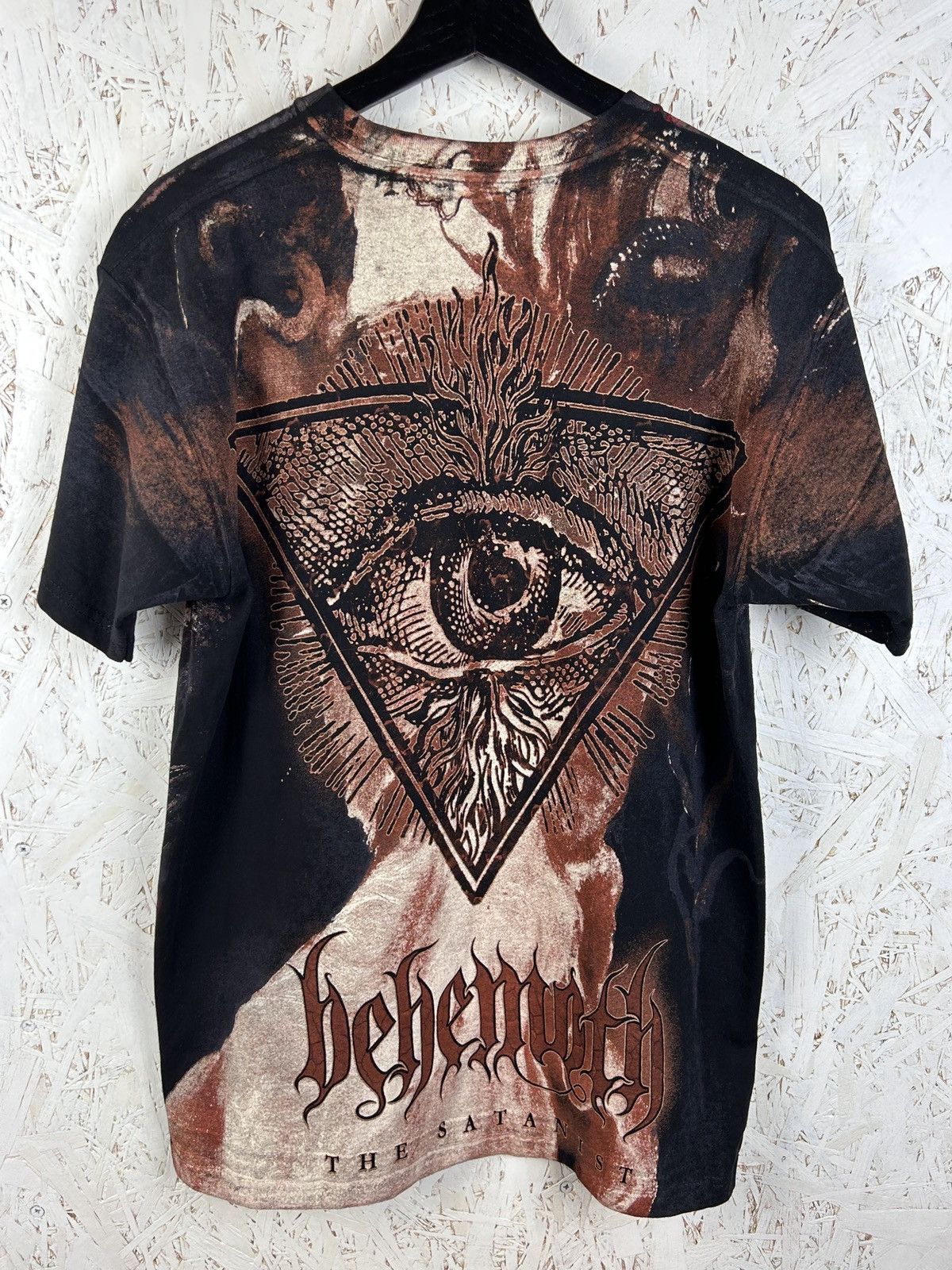 Band Tees Vintage Behemoth The Satanist AOP Black Death Metal Band Tee Size US M / EU 48-50 / 2 - 5 Thumbnail