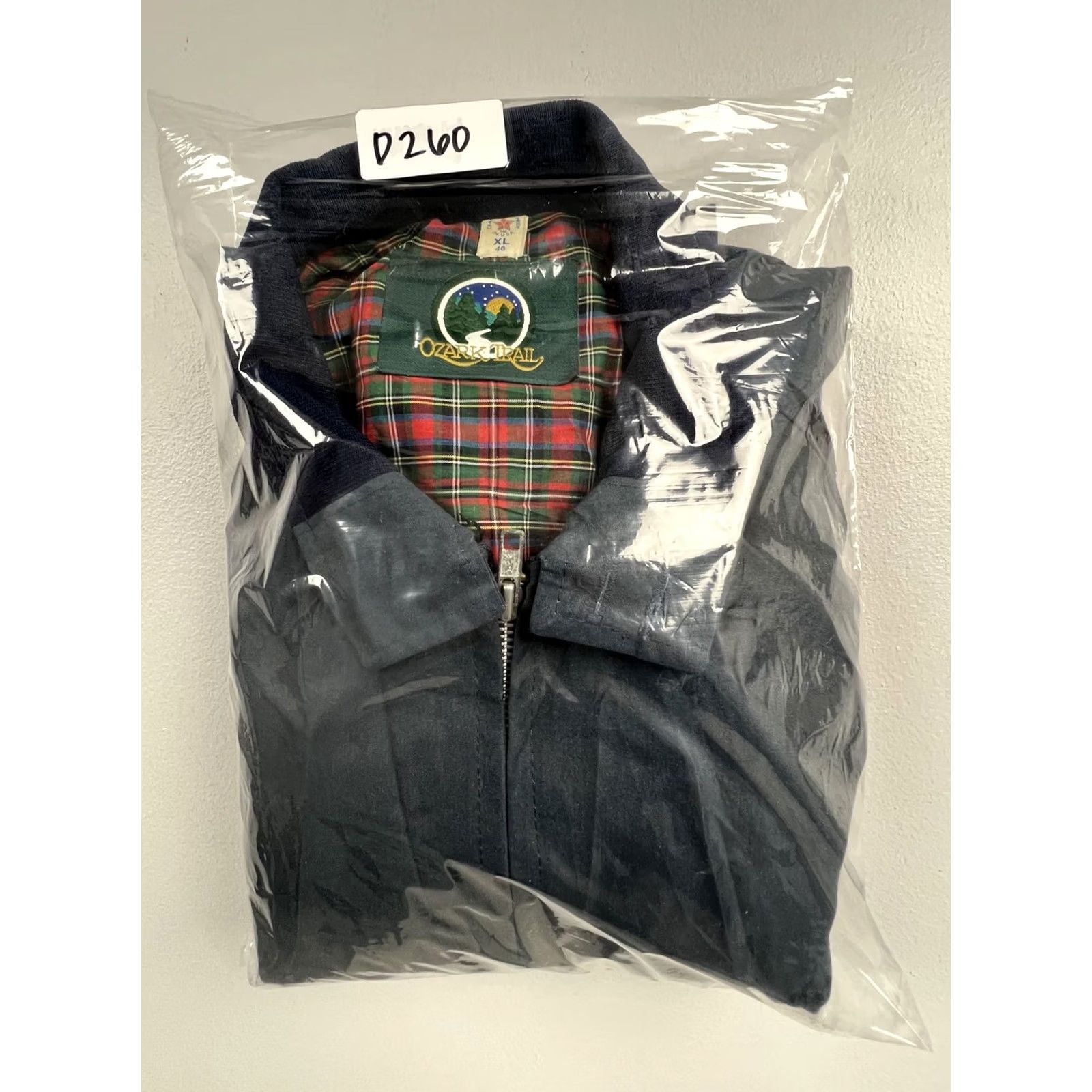 Vintage Vintage Ozark Trail Jacket Mens XL Blue Canvas Bomber Plaid Lined Outdoor USA Size US XL / EU 56 / 4 - 8 Thumbnail