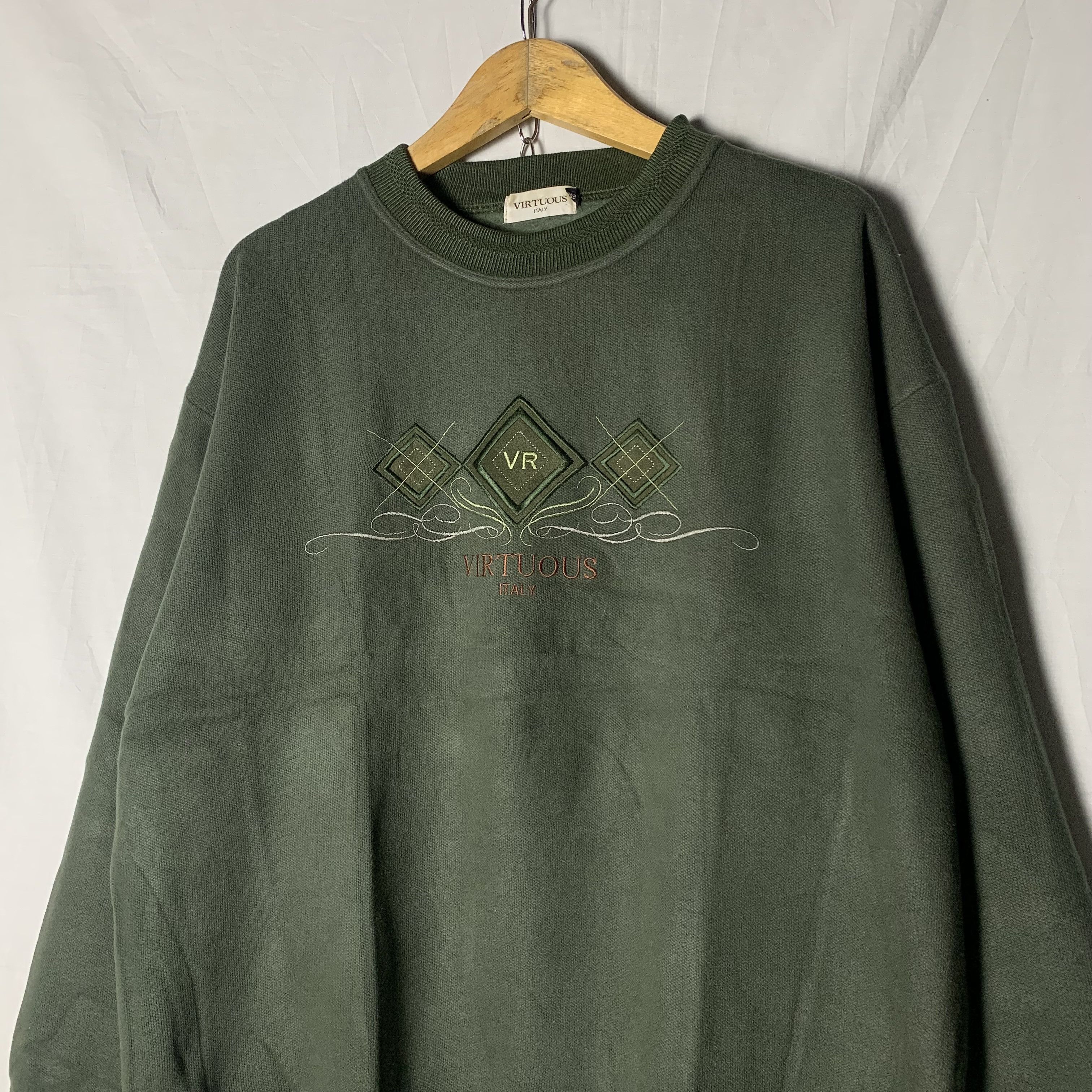 Vintage Vintage Virtuous Italy Classic Sweatshirt Creneck Size US L / EU 52-54 / 3 - 2 Thumbnail