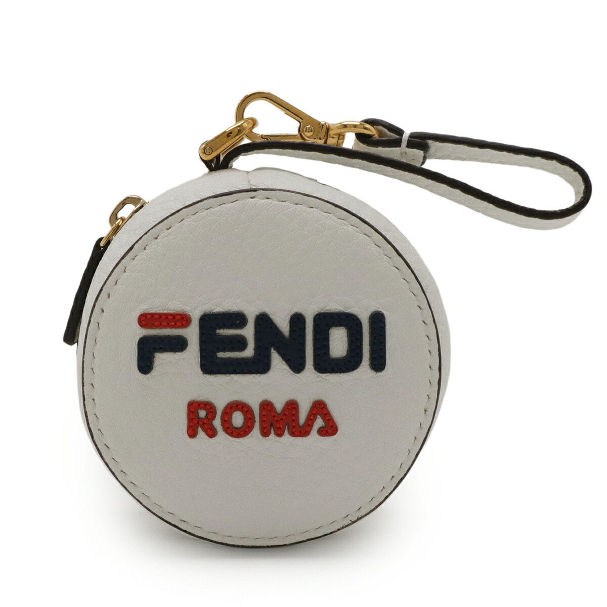 Fendi FENDI Fendimania FILA Collaboration Eco Bag Backpack Rucksack Nylon Leather White Multicolor 23668 Size ONE SIZE - 1 Thumbnail