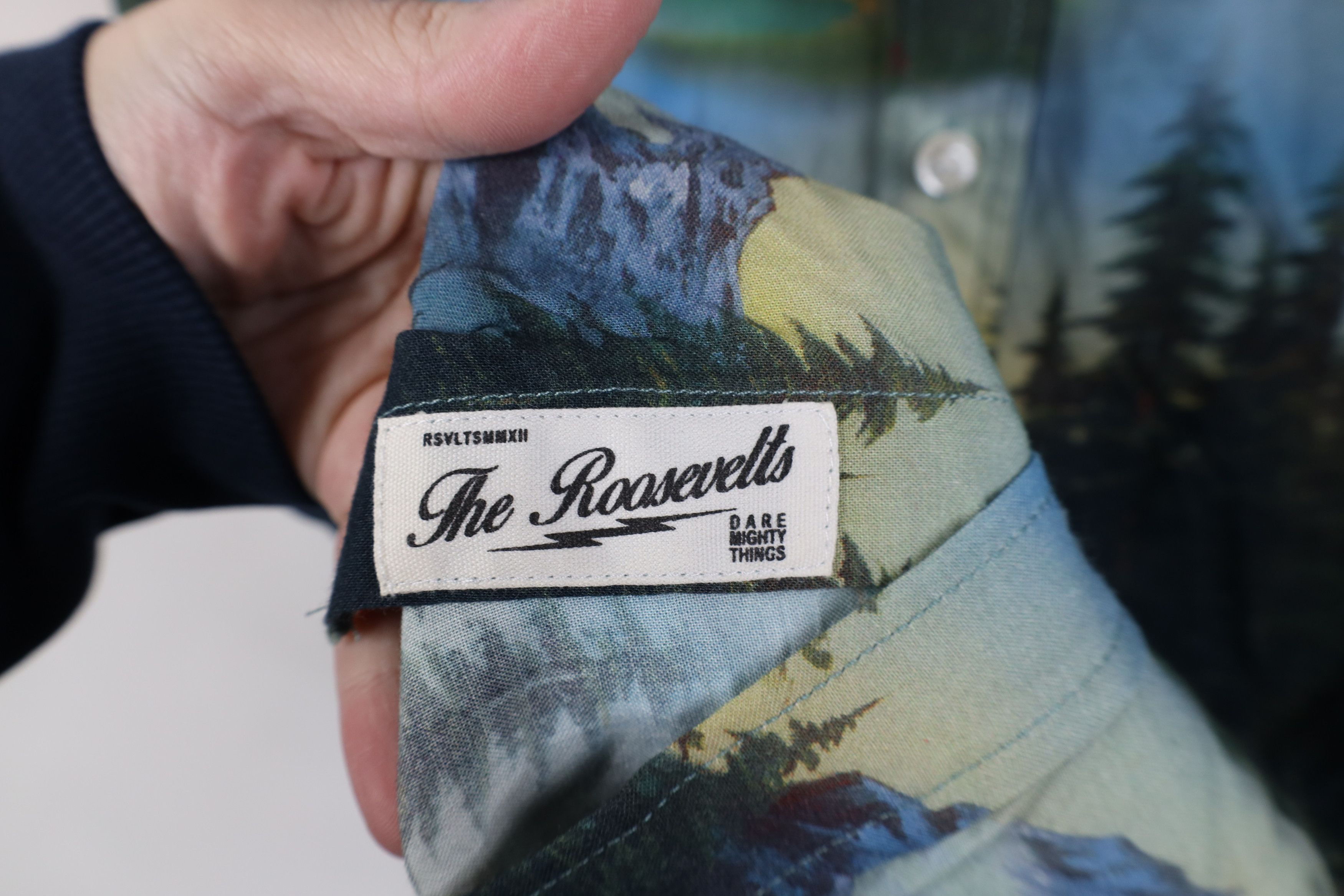 Vintage The Roosevelts RSVLTS x Bob Ross Happy Trees Button Shirt Size US XS / EU 42 / 0 - 7 Thumbnail
