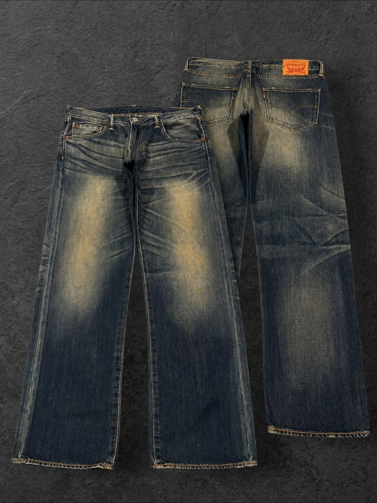 Levi's Y2k Vintage Levi’s Lot 503 Faded Straight Cut Jeans Size US 34 / EU 50 - 1 Thumbnail
