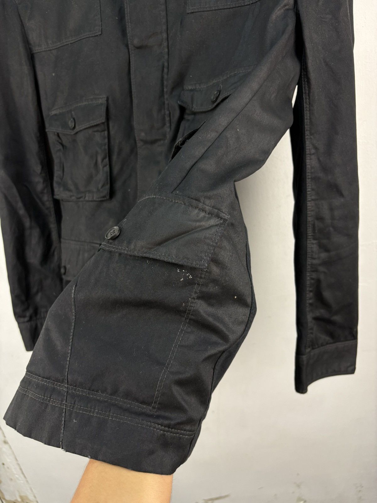 Neil Barrett Neil Barrett M-65 Cargo Jacket Waxed Size US M / EU 48-50 / 2 - 11 Thumbnail
