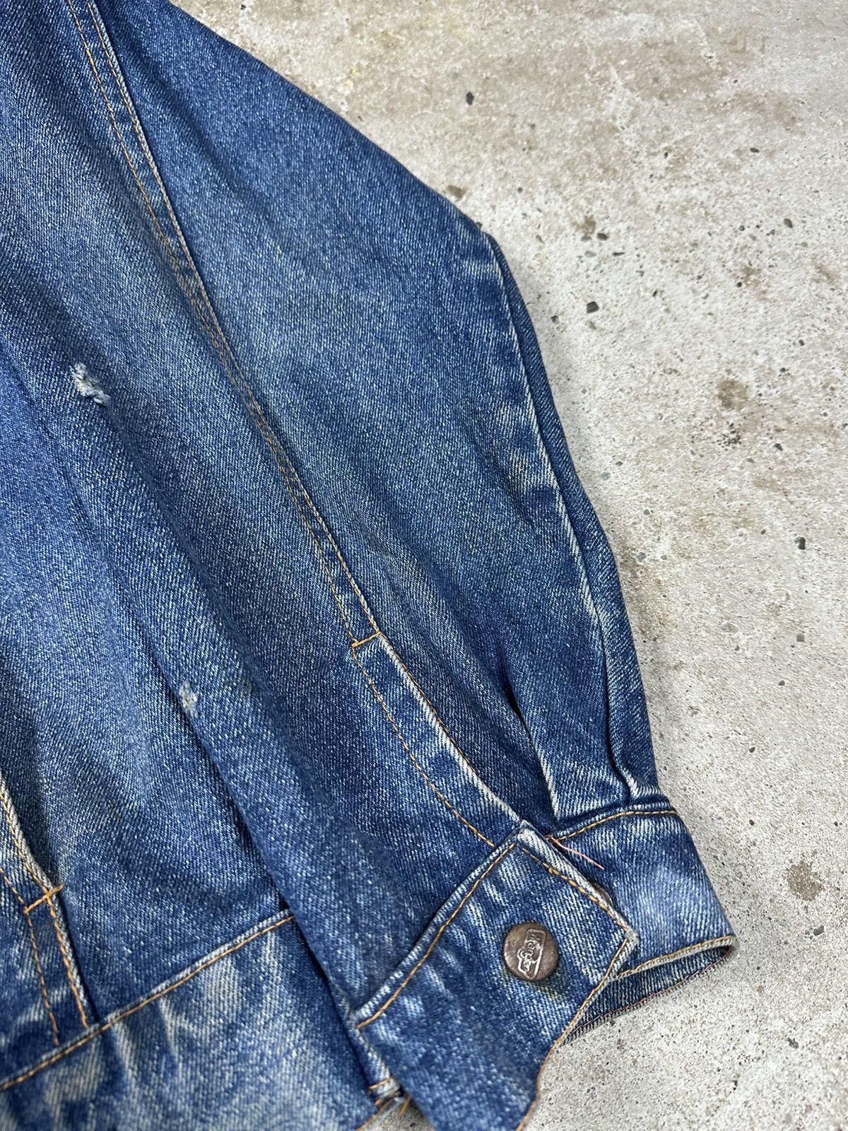 Vintage × Wrangler Vintage 70/80s Wrangler Denim Trucker Jacket Size US M / EU 48-50 / 2 - 6 Thumbnail