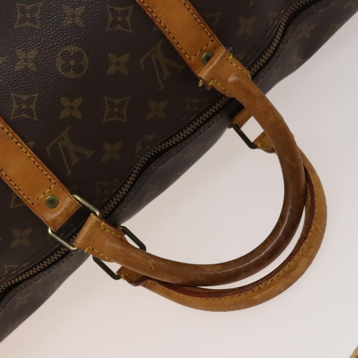 Louis Vuitton LOUIS VUITTON Monogram Keepall Bandouliere 50 Boston Bag Size ONE SIZE - 8 Thumbnail